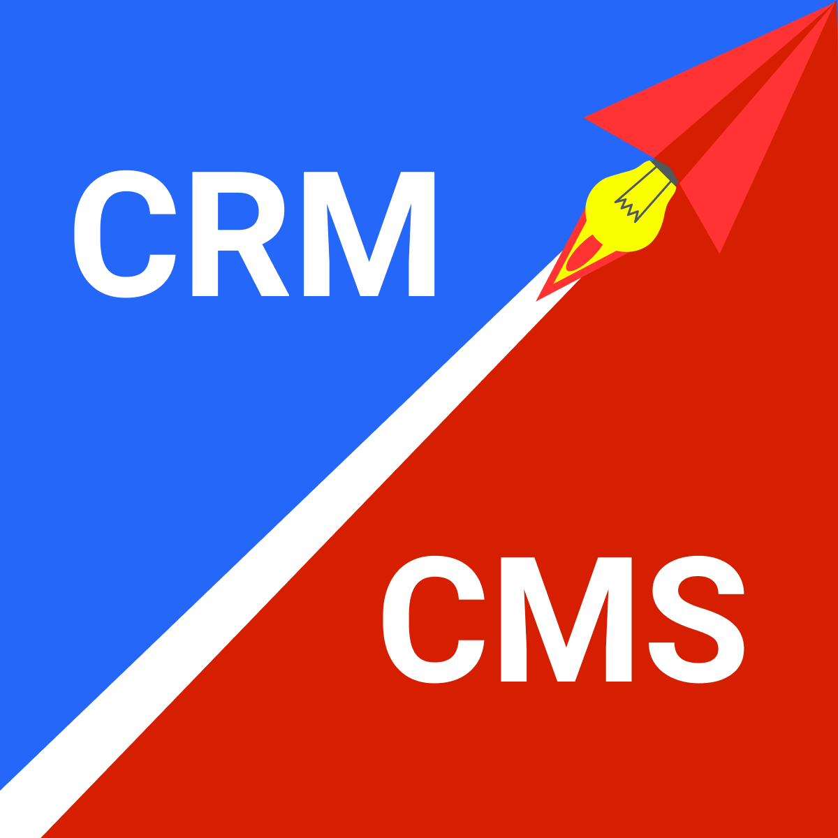 The differences between CRM and CMS